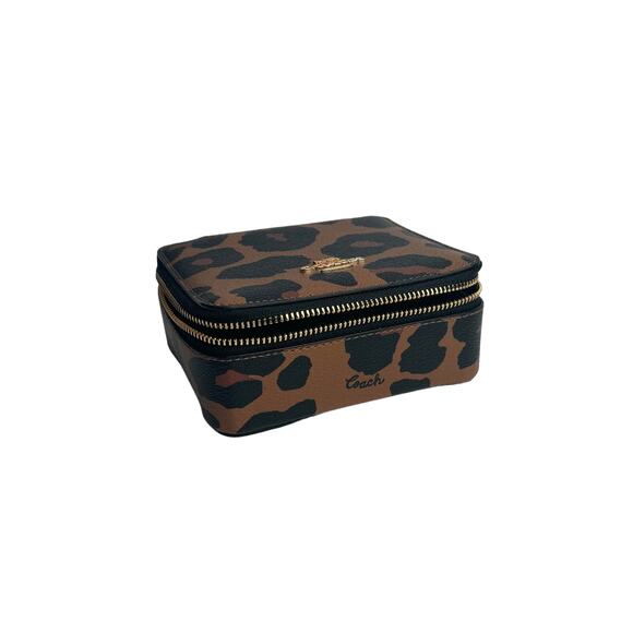 Coach Jewlery Box with Leopard print  New - Picture 8 of 8